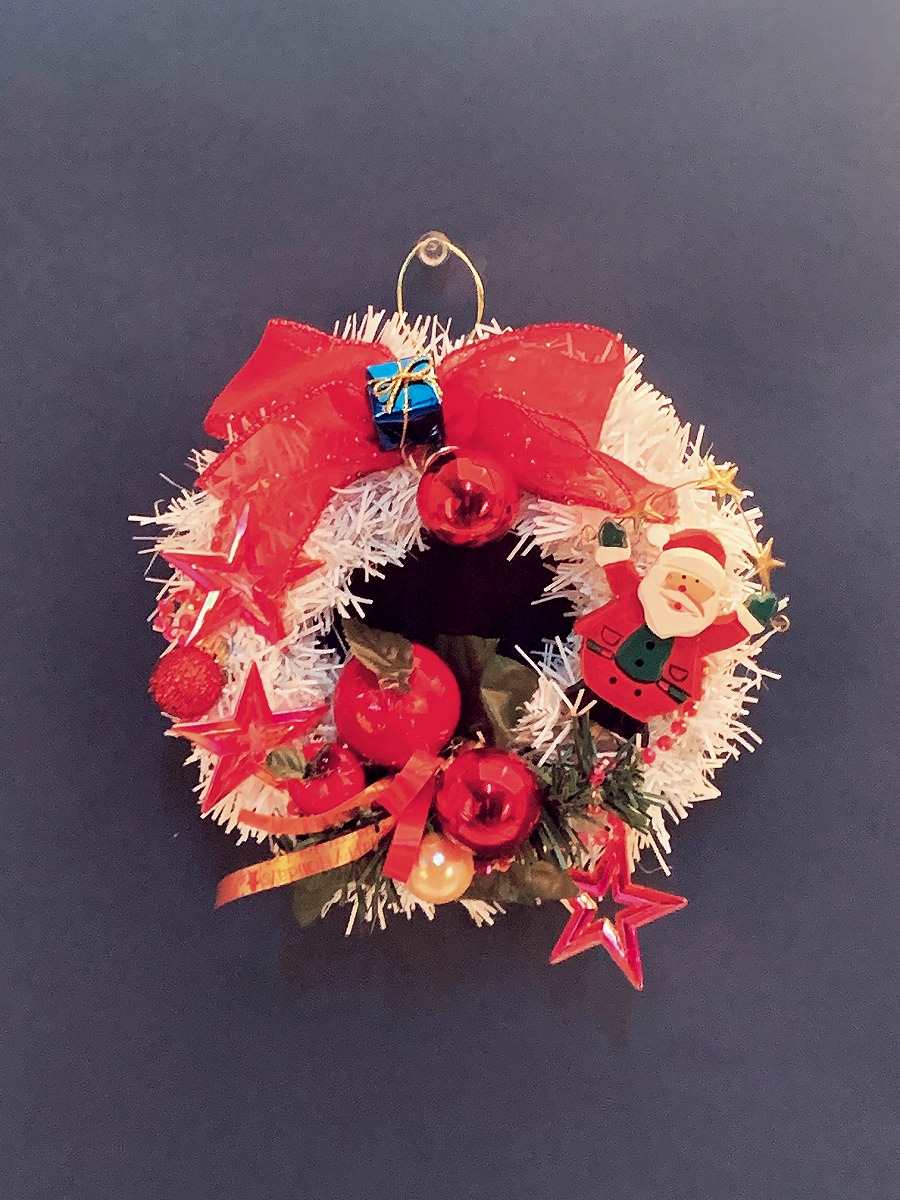 公式 通販ストア エキスプレス クリスマス ホワイトリース ミニミニ クリスマスアレンジ 店舗運営用品