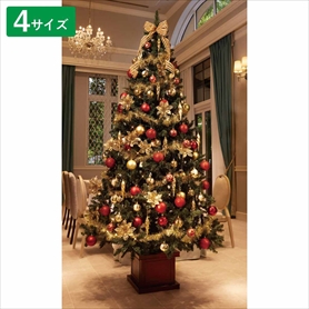 ベース付きクリスマスツリーセット ゴールド〔ストエキオリジナル
