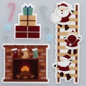 クリスマス ウィンドウポップシール