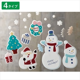 クリスマス ウィンドウポップシール