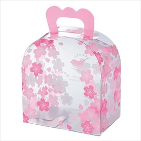 バッグ型クリアボックス さくら