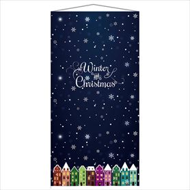 タペストリー ウィンター&クリスマスタウン