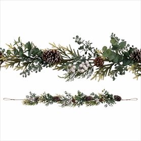 ナチュラル クリスマスガーランド