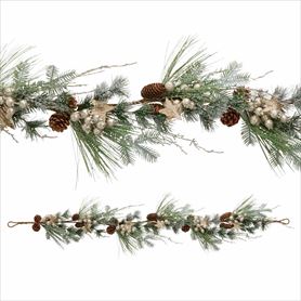 ナチュラル クリスマスガーランド