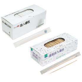 【1000本】 袋入り楊枝 無地