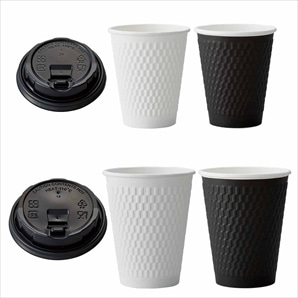 【50個】エンボススリーブ ドリンクカップ