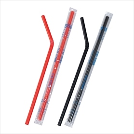 【400本】袋入りフレックスストロー