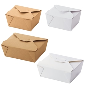 【50個】 紙製フードボックス レンジ使用可