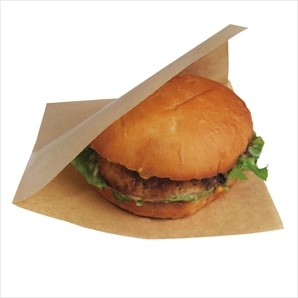 【100枚】バーガー袋 クラフト