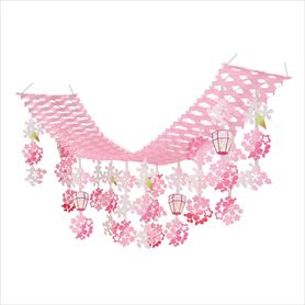 ぼんぼり桜プリーツハンガー