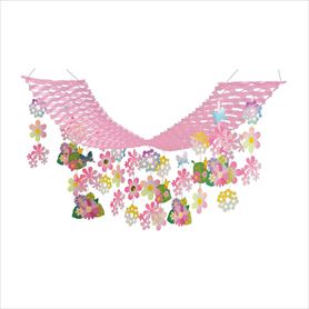 カラフルフラワープリーツハンガー