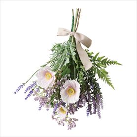 ラベンダー造花スワッグ43cm