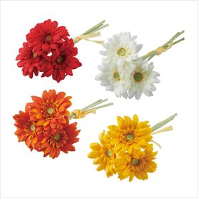 4束セット ガーベラピック23cm　(造花)