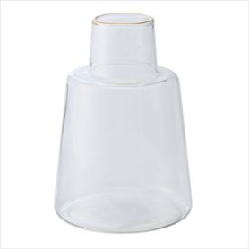 ゴールドエッジラウンドベース フラワーベース