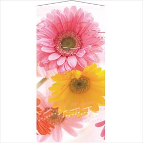 タペストリー ガーベラ【防炎加工】 