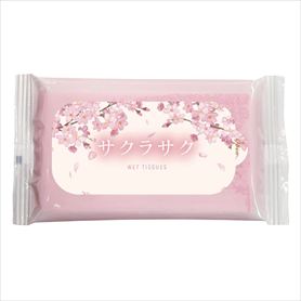 400個 サクラサク ウェットティッシュ