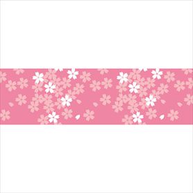 桜ビニール幕 桜咲く 60cm幅×25m巻