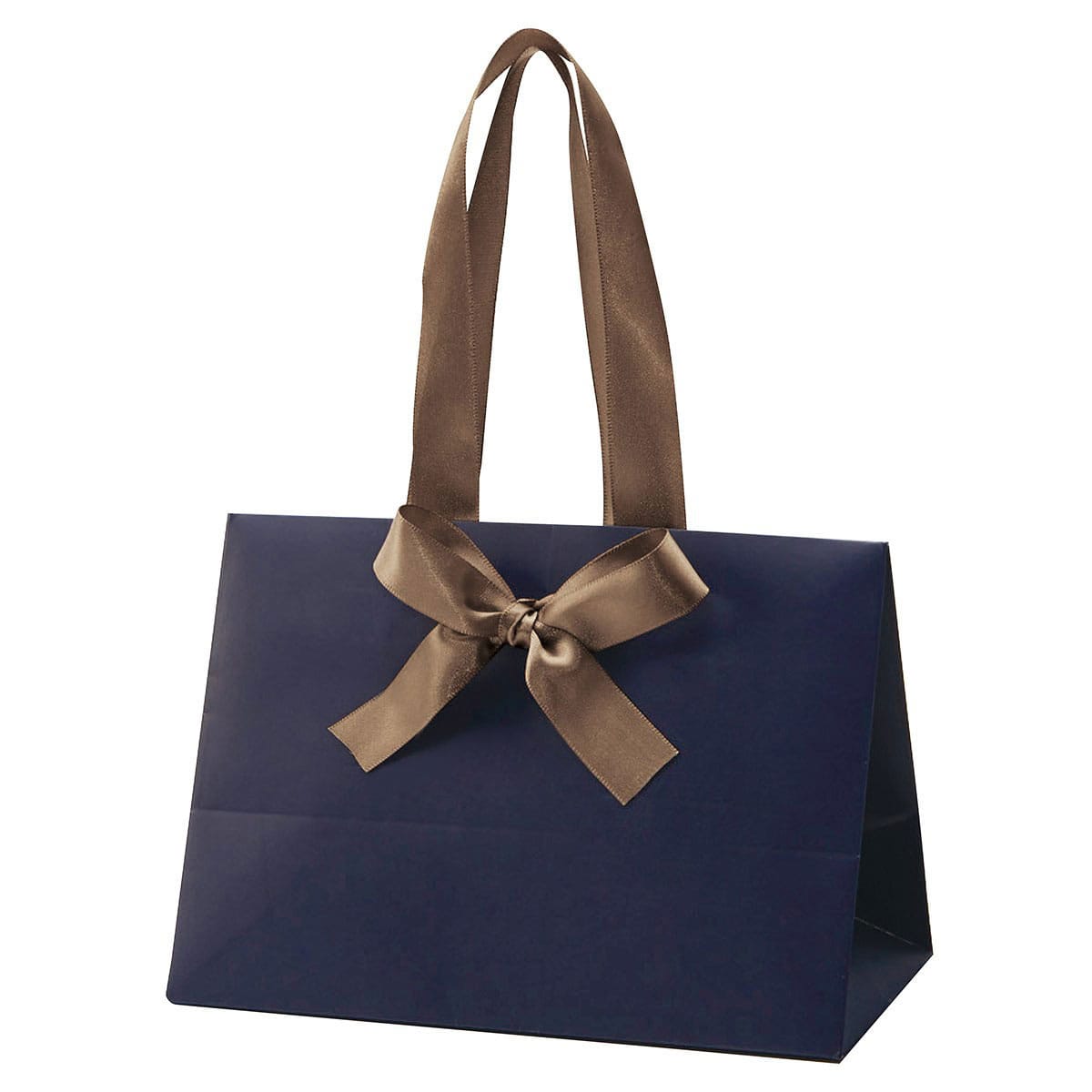 手提げ紙袋 ノブレス ネイビー［ストエキオリジナル］