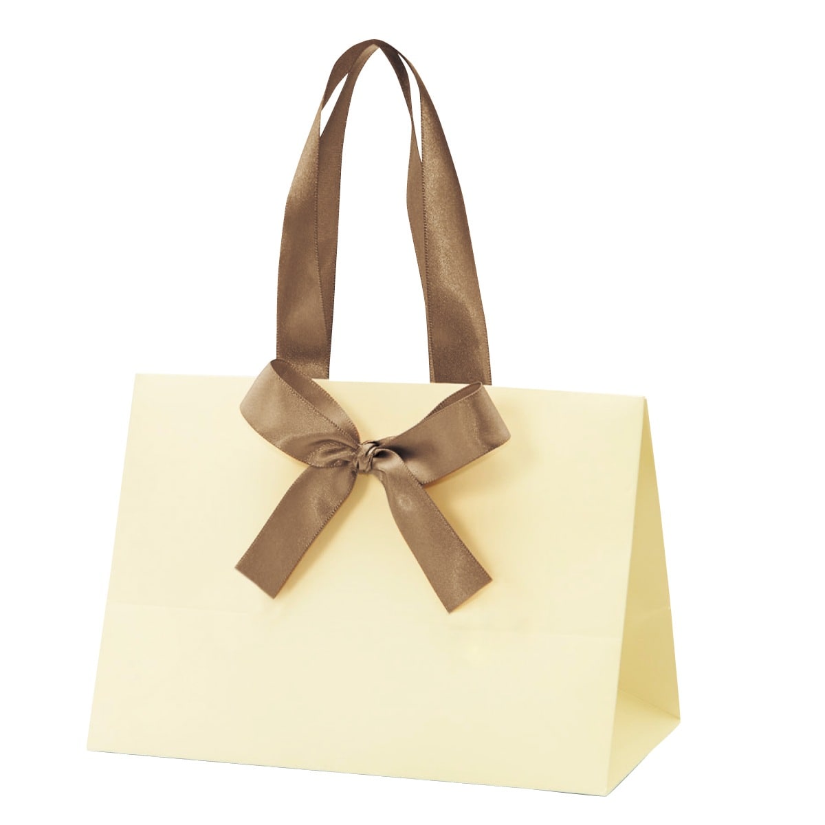 手提げ紙袋 ノブレス クリーム［ストエキオリジナル］