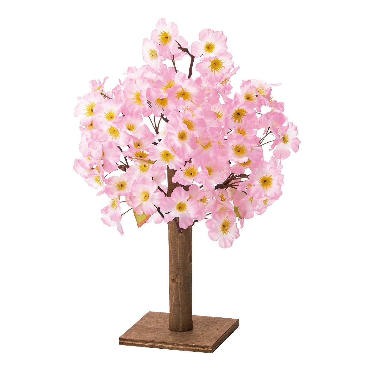 卓上桜立ち木(造花)［ストエキオリジナル］