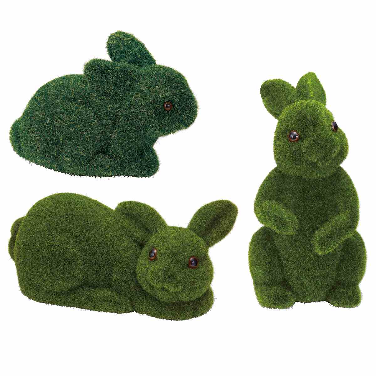 グリーンラビットオブジェ