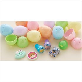 100個 イースターエッグ おもちゃ入りカプセル