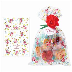 50枚 OPPギフトバッグ 母の日ローズガーデン