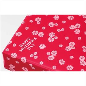 50枚 包装紙 母の日 半裁