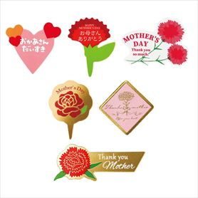 100枚 母の日ケーキピック