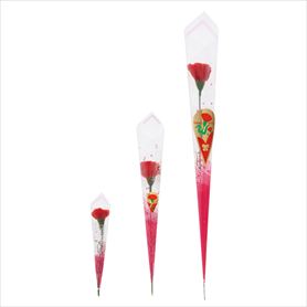 カーネーションラップ巻 レッド