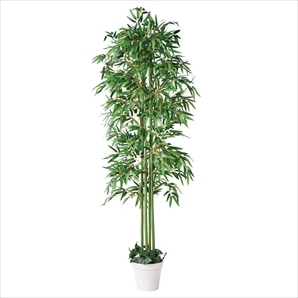 七夕笹バンブー高さ210cm　(人工観葉植物)〔ストエキオリジナル〕