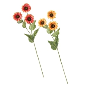 サンフラワー造花スプレー63cm