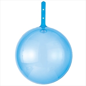 デコバルーン ブルー透明　5個