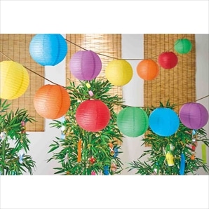 紙製ちょうちんセット25cm