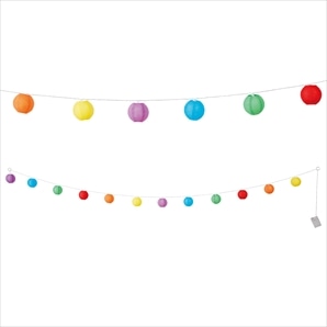 LEDちょうちんガーランドライト12球