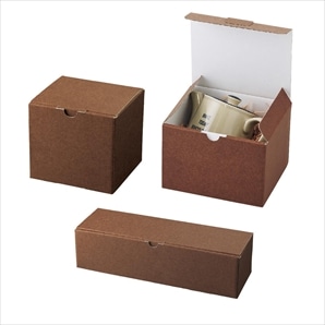 10枚 ギフトボックス ブラウン