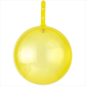 デコバルーン イエロー透明　5個