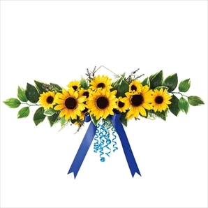 ひまわりウォールハンギング〔ストエキオリジナル〕