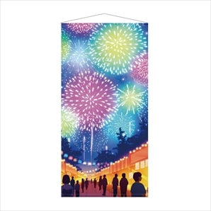 タペストリー 夏祭り