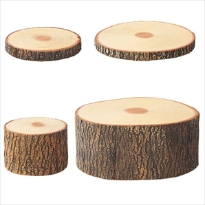 切り株オブジェ