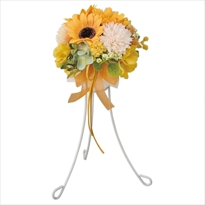 ひまわり造花スタンド高さ30cm