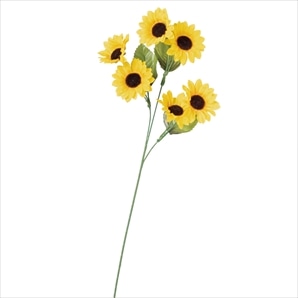 12本 ニューサンフラワー(ひまわり)造花スプレー50cm