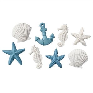 レジンマリンパーツ8個セット