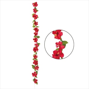 ハイビスカス造花ガーランド