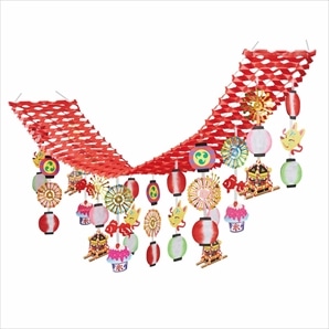 提灯みこしプリーツハンガー