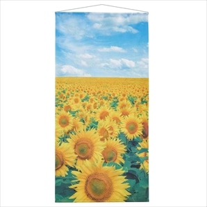 タペストリー ひまわり満開