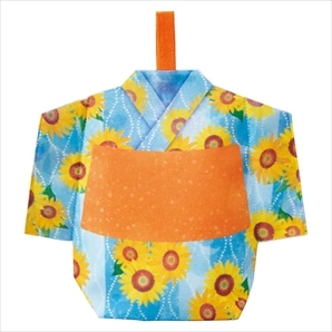 20枚 エーワン 不織布ギフトバッグ 浴衣 向日葵