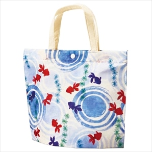 20枚 エーワン 不織布 金魚 トートバッグ