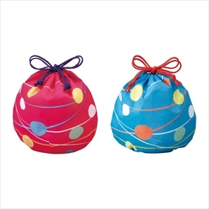 20枚 エーワン 不織布巾着バッグ 水風船 おてだま