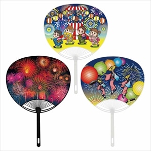 30本 うちわ 夏イベント